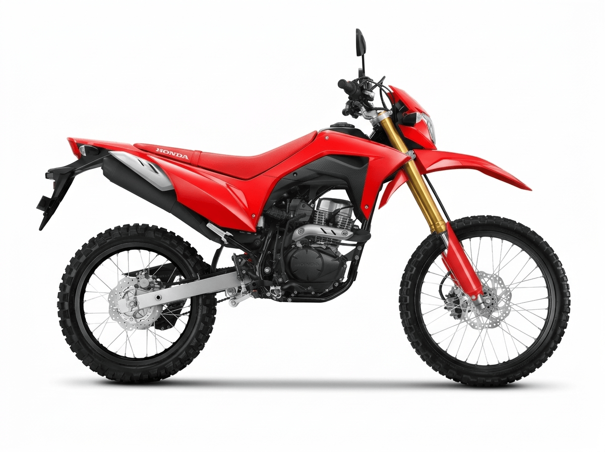 Honda CRF150L – Extreme Red