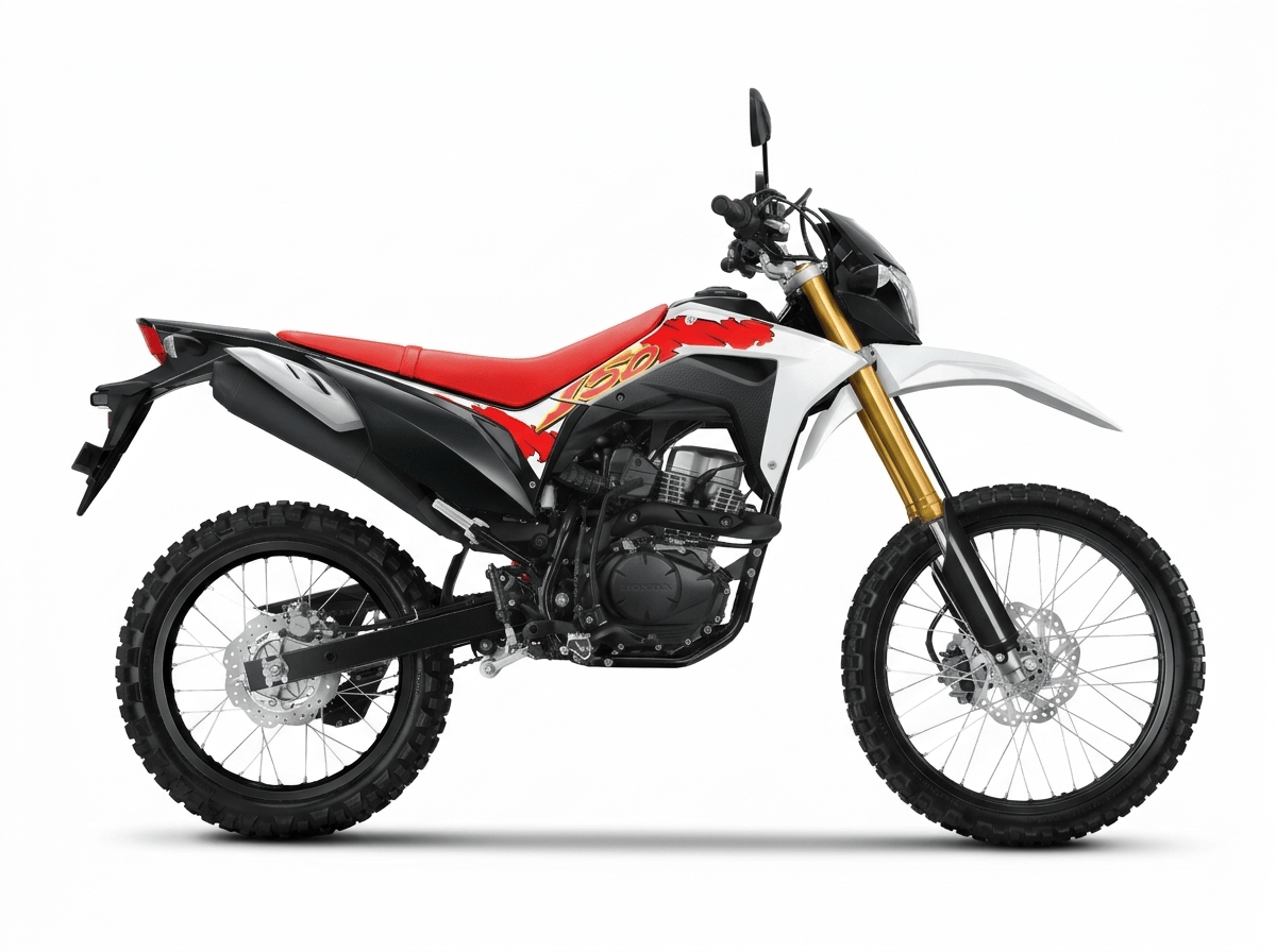 Honda CRF150L – Extreme White