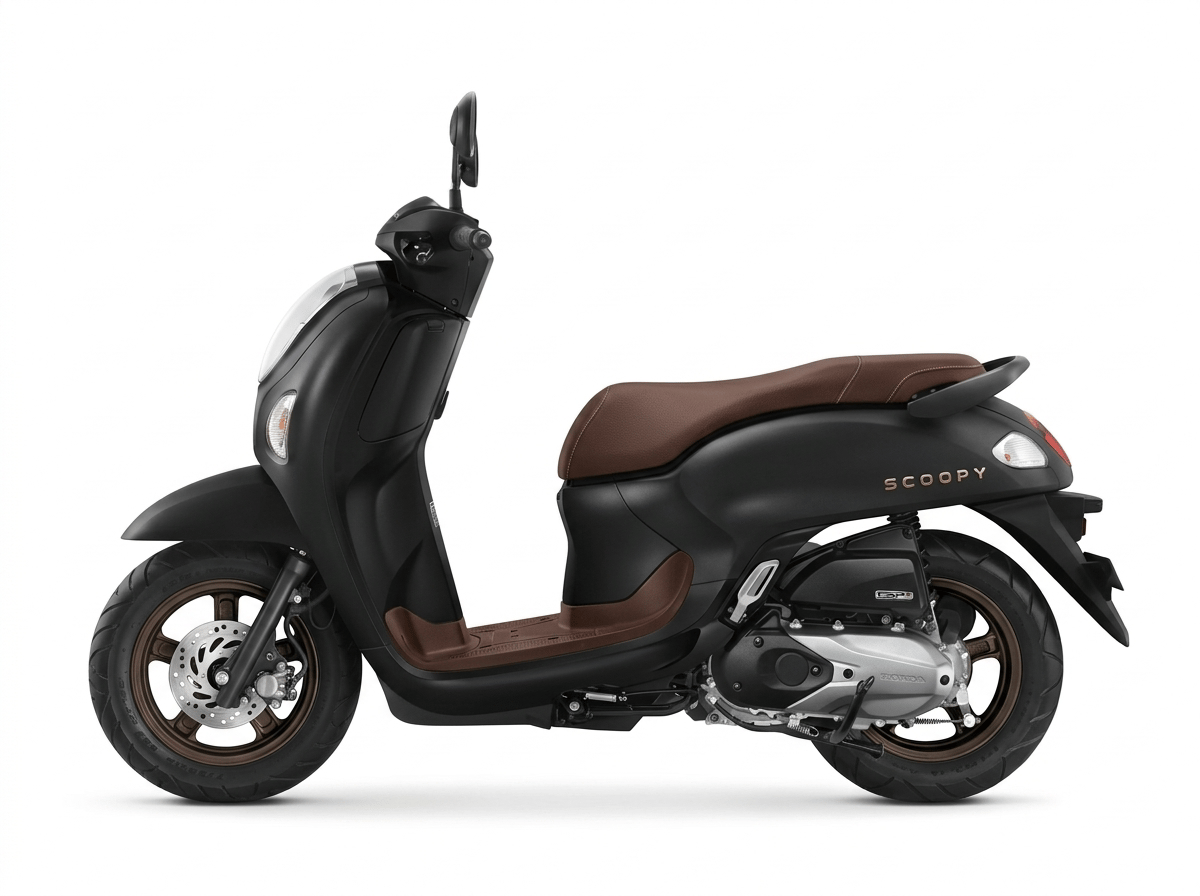 Honda Scoopy – Prestige Black