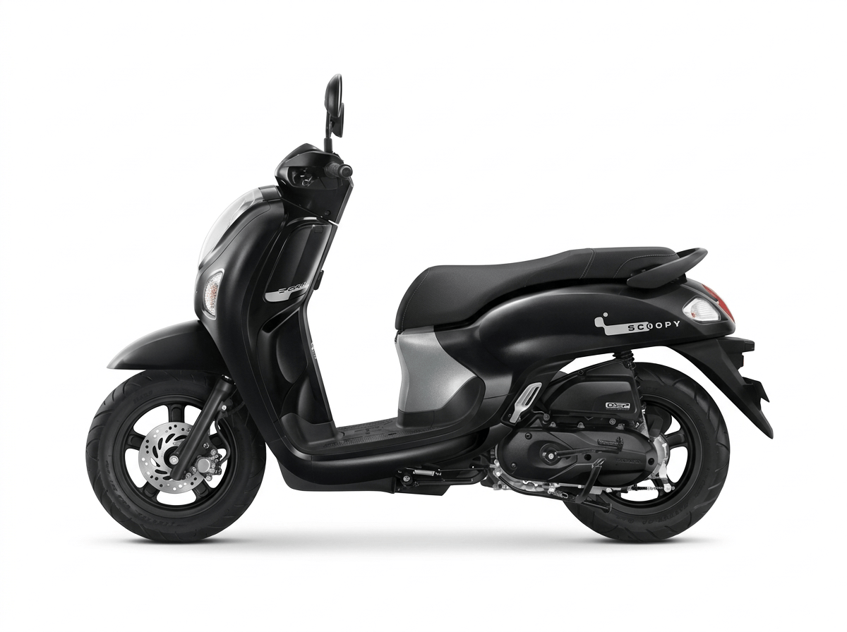 Honda Scoopy – Fashion Black